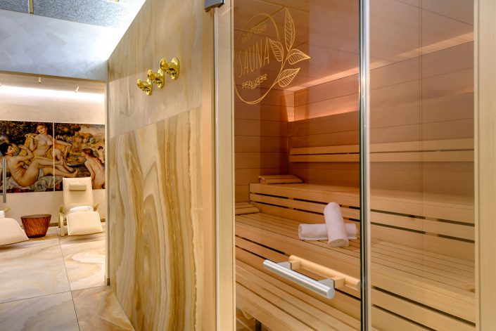 Finnische Sauna Wellnessbereich